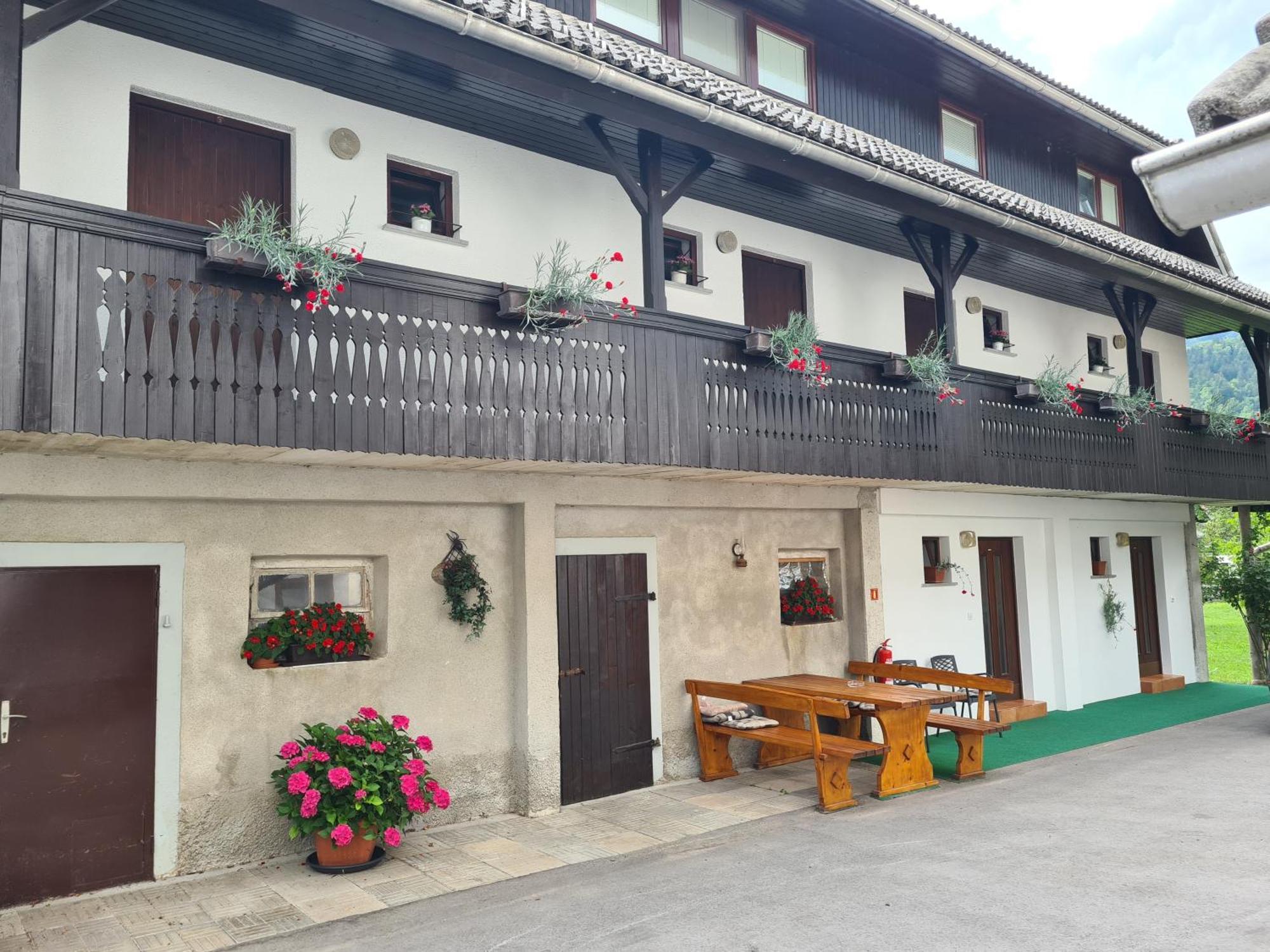 Gostilna Batist Bed & Breakfast Bohinjska Bela Dış mekan fotoğraf